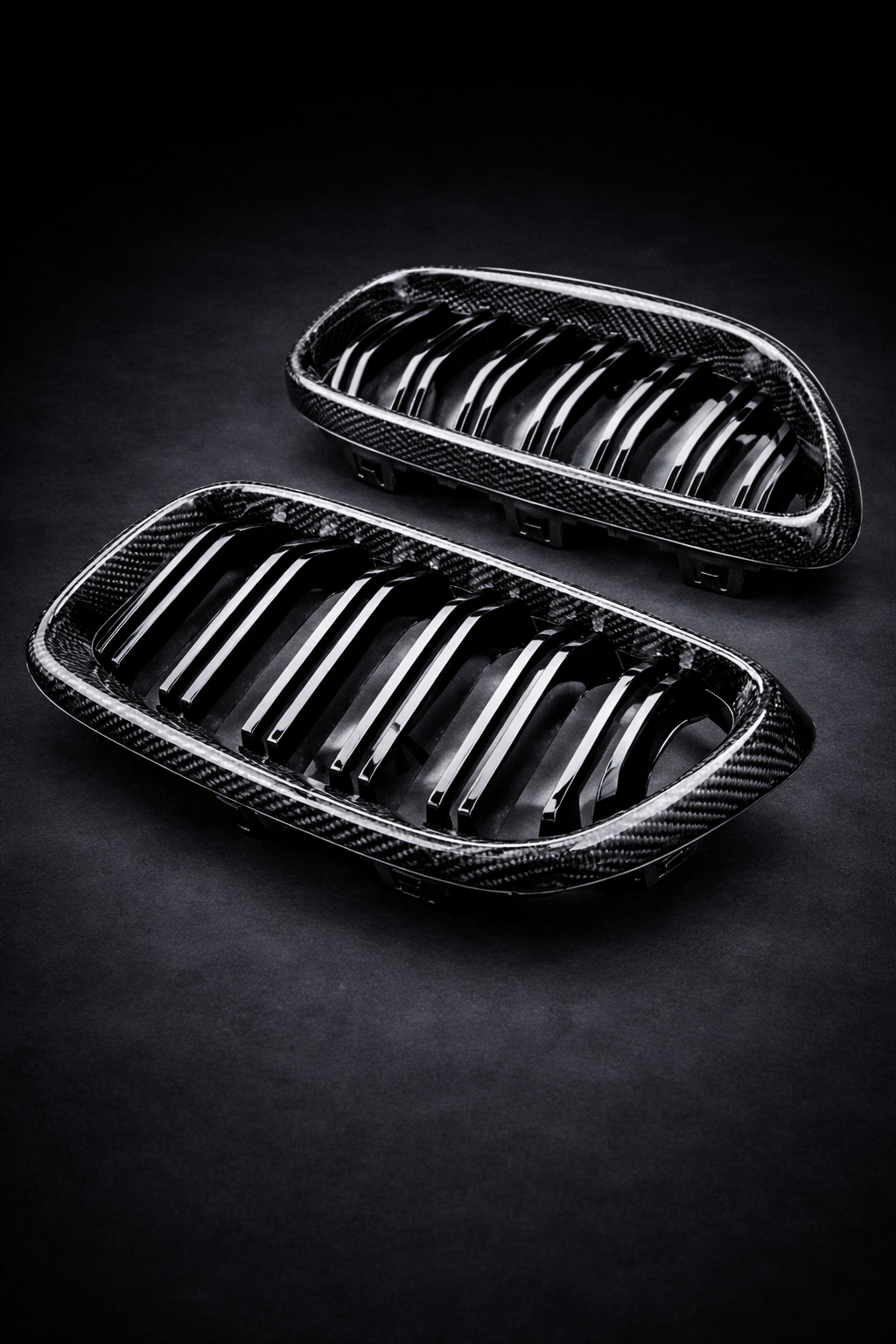 Parrilla Fibra de Carbono Real Doble Rejilla BMW Serie 2 | Look Sport / OEM+