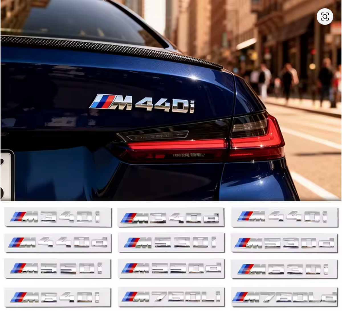 Insignia BMW M235i · M240i | Emblema Trasero