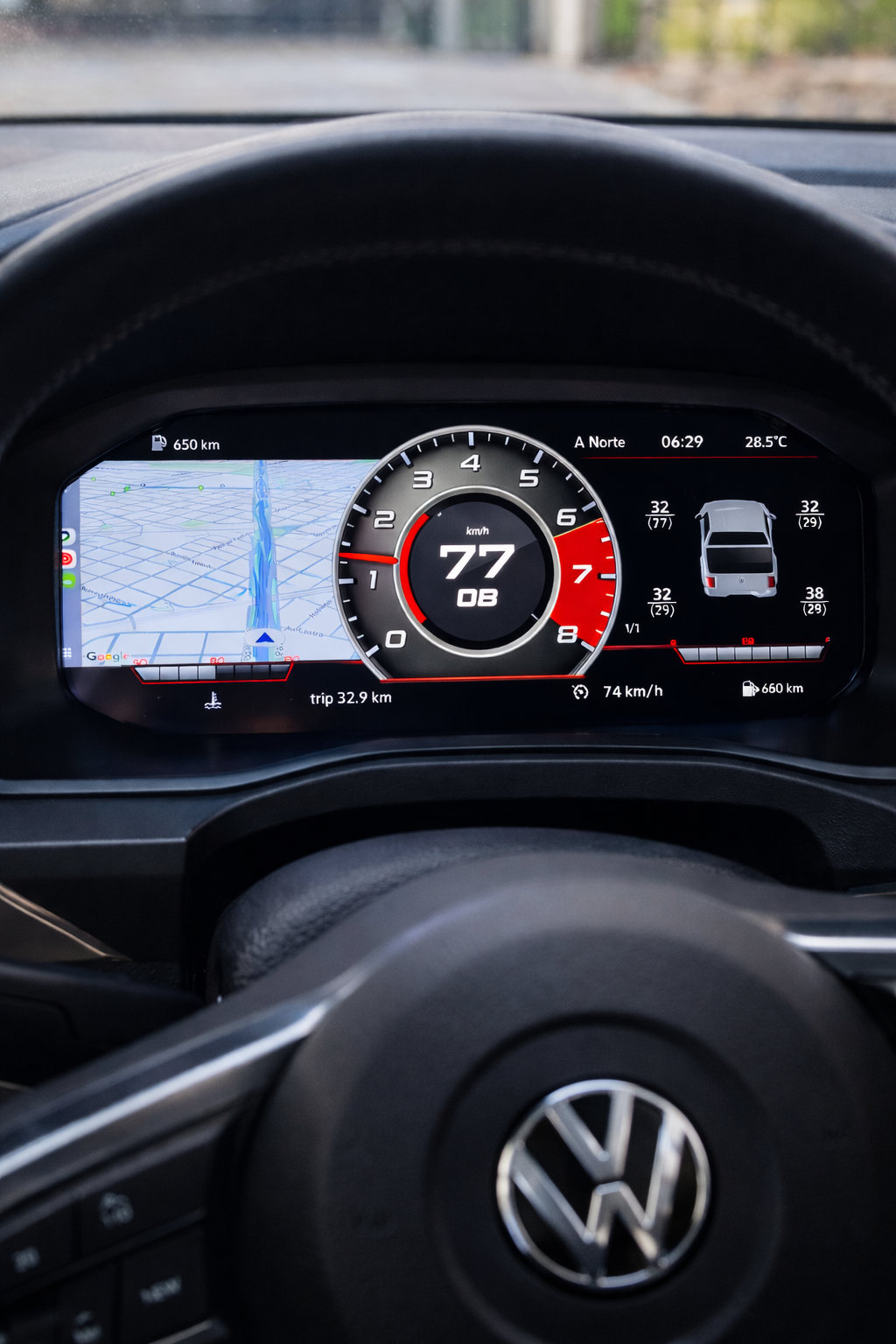 Tablero Digital VW AMAROK | Upgrade Cluster con CarPlay Integrado