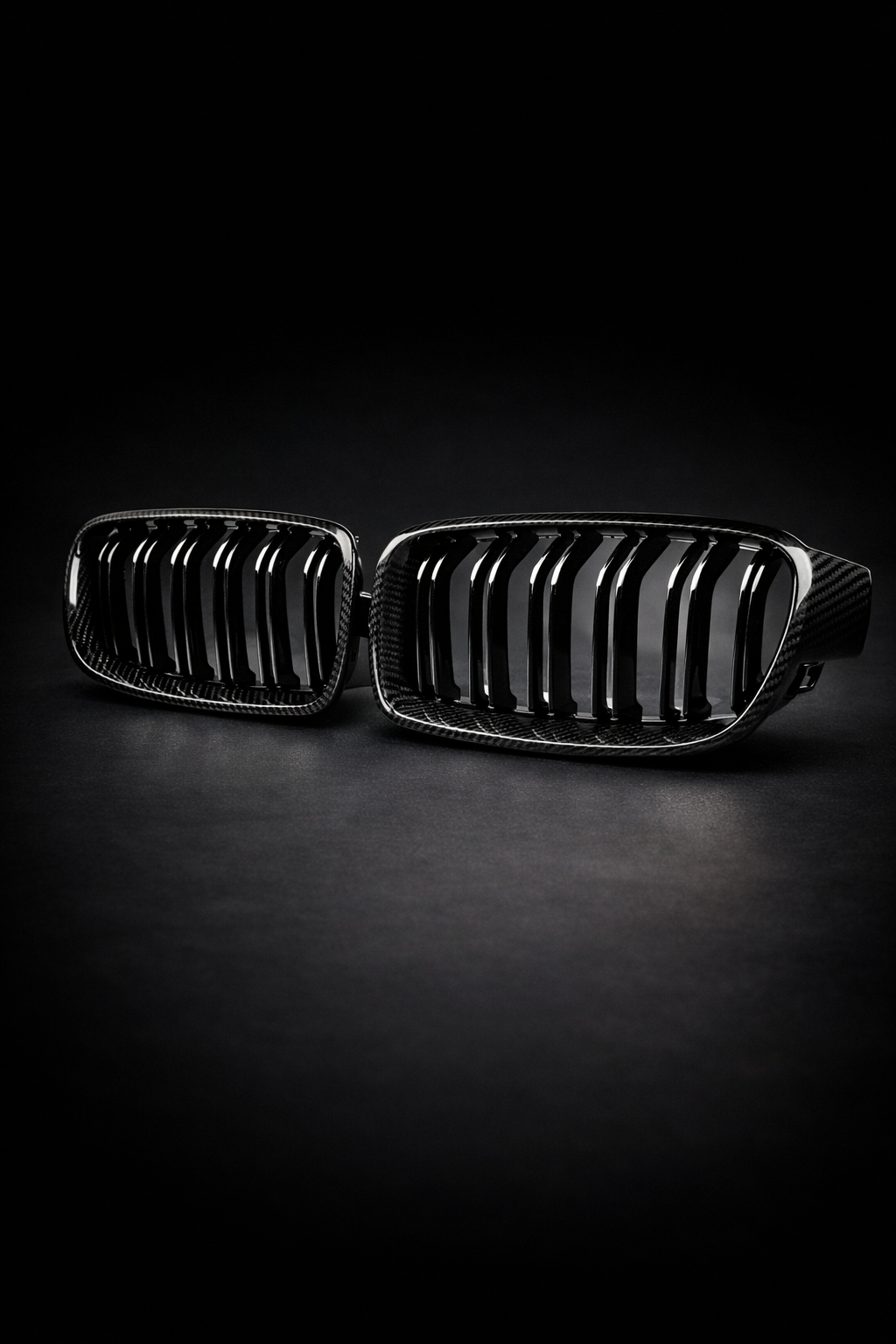 Parrilla Fibra de Carbono Real Doble Rejilla BMW Serie 3 | Look Sport / OEM+