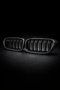 Parrilla Fibra de Carbono Real Doble Rejilla BMW Serie 1 | Look Sport / OEM+